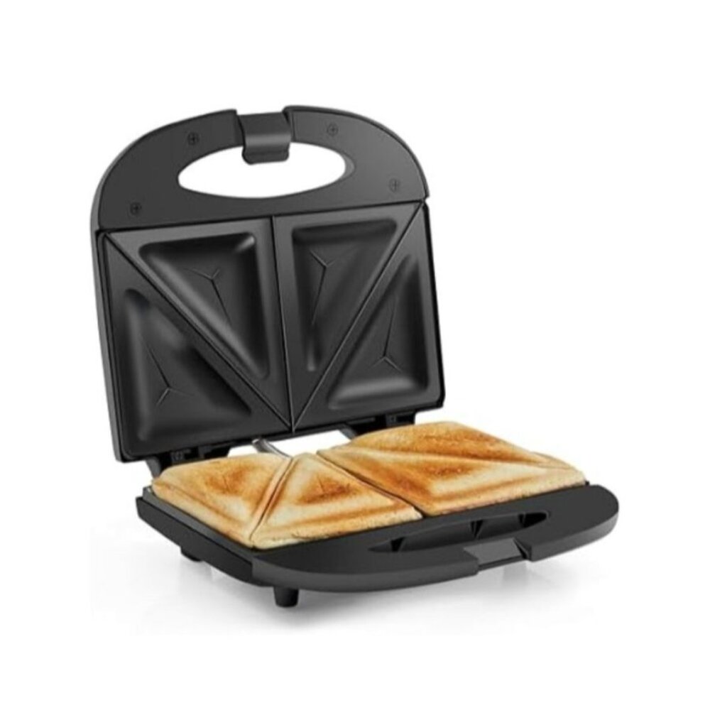 Elite Gourmet ESM2207 Maxi-Matic Sandwich Maker Non-Stick Plates LED Indicators